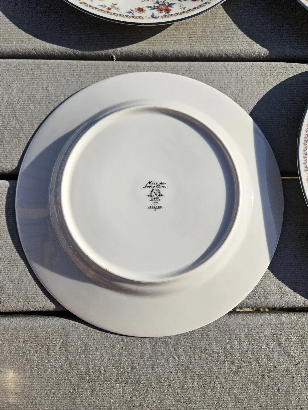 Cozy Cottagecore Noritake Ivory China Adagio 7237 Floral Dinner Plates Set of 4